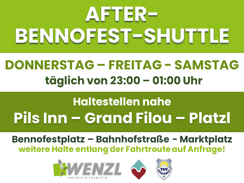 Bennofest Shuttle